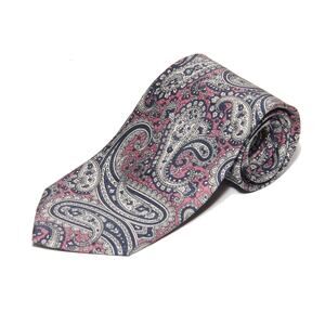 Vintage Giacomo Italia Paisley Print Silk Tie 3.25" x 57.25"